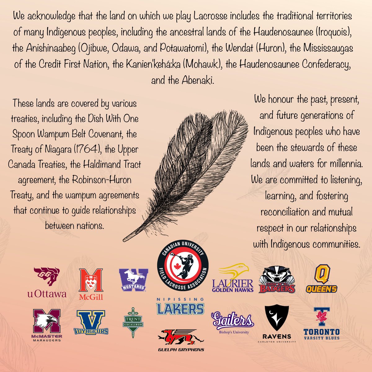 On this National Day of Truth and Reconciliation we thank all First Nations for the gift of the medicine game. We honour the enduring spirit of those who walked these lands and played this game before us; and we commit to listening, learning, and fostering reconciliation and