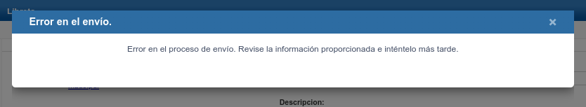 amparodegator's tweet photo. @lexnetjusticia el engendro (aka Lexnet) me arroja este error. Se sabe a qué puede ser debido??? Gracias. https://t.co/0cmpdQzhzZ