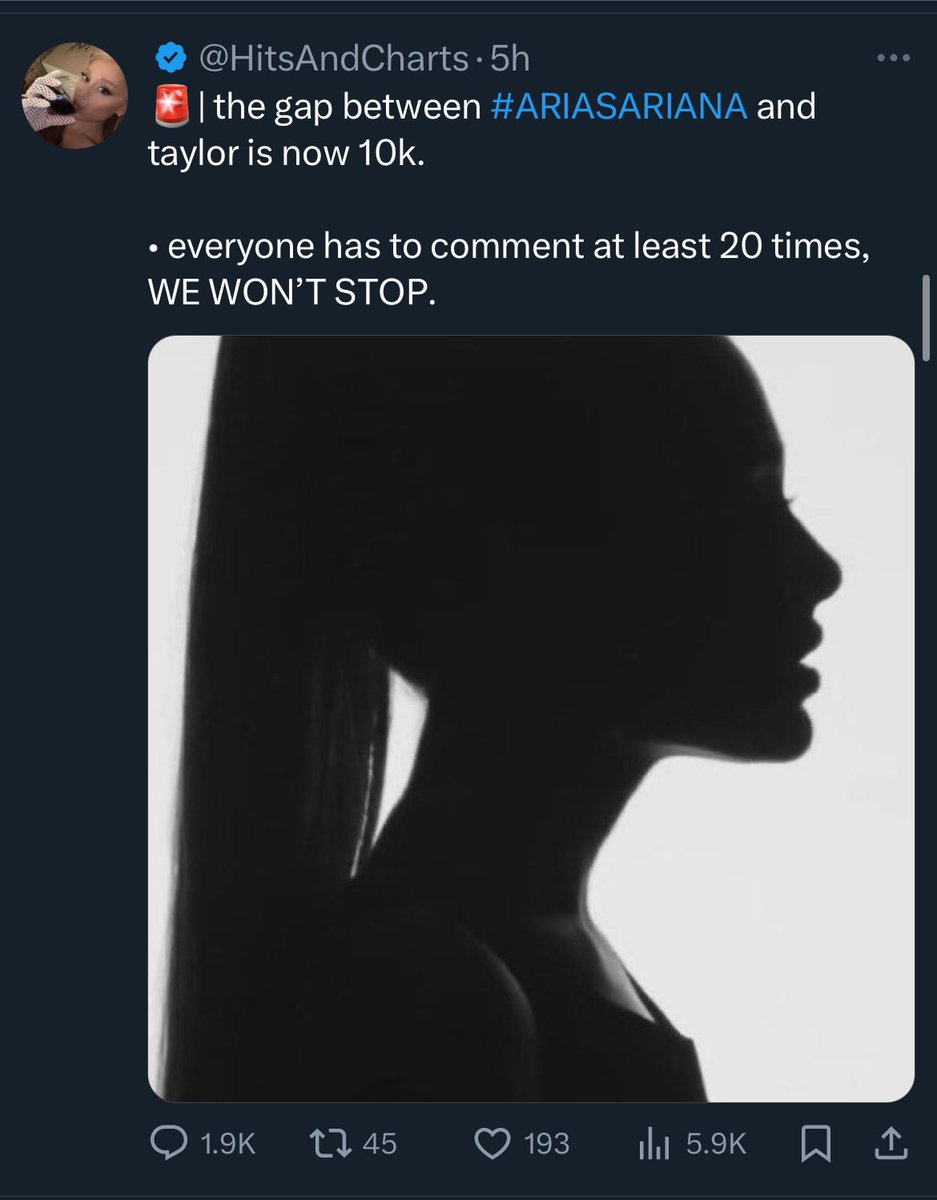 eyekonies's tweet image. PEOPLE VOTE #ARIASTAYLOR