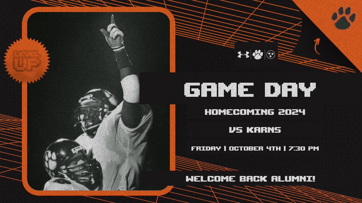 It’s homecoming week! The Panthers take on Karns this Friday at 7:30 at home. #WelcomeToTheJungle