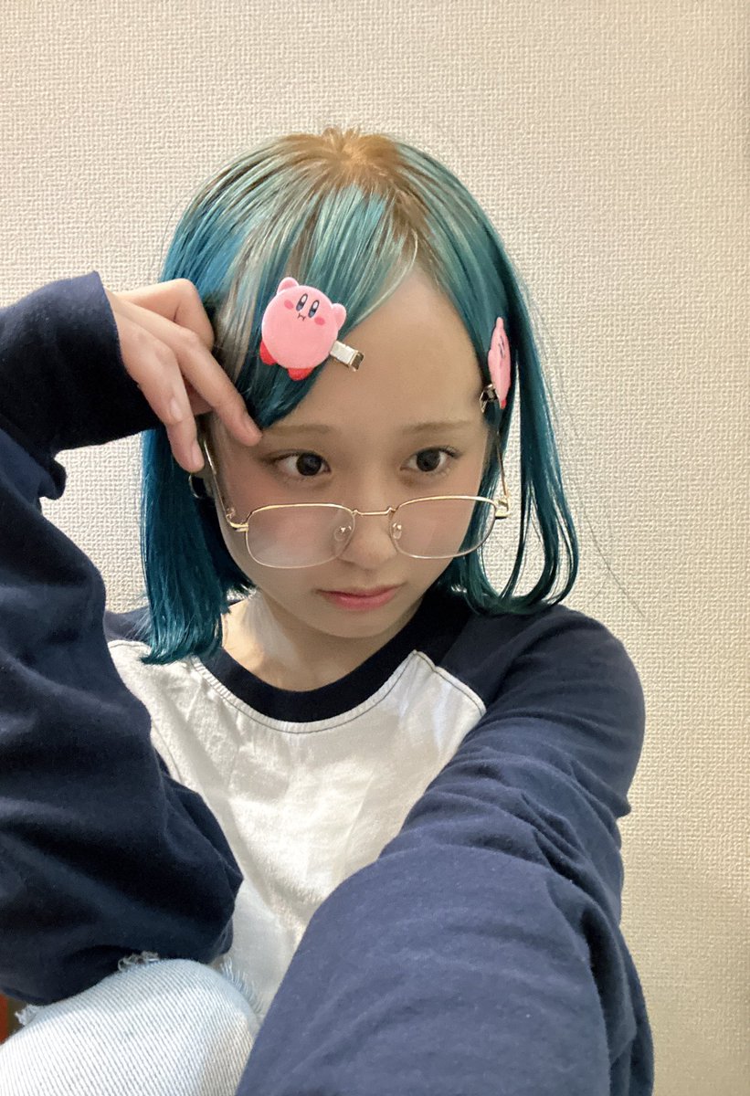 n___pizza's tweet photo. 青になったよー( ◜▿◝ )🩵 https://t.co/CUKuZyyQZf