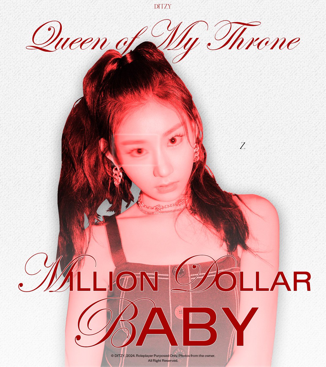 ㅤㅤㅤㅤ

             QUEEN⠀OF⠀MY⠀THRONE.⠀⠀⠀⠀

              ‘𝒮he rose from shadows,
         fierce, untamed, unstoppable

                ‘🜲: CONCEPT PHOTO
                       #Harmoni #Z

                          𝟐𝟎𝟐𝟒.𝟏𝟎.𝟎𝟗

ㅤㅤㅤㅤ