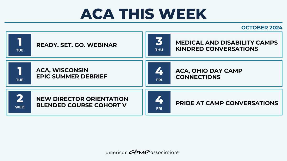 American Camp Association tweet media