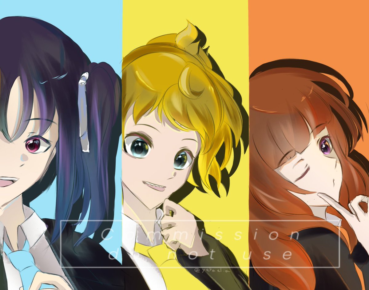 Yeraelia's tweet image. Thank you so much @RivalDaily I loved working on this ;; !