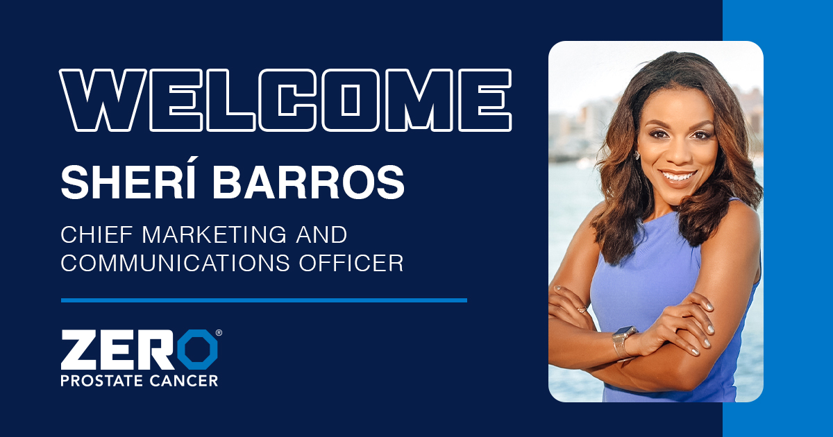 ZEROCancer's tweet photo. Welcome, @SheríBarros, our new Chief Marketing &amp; Communications Officer! With 20+ years in sports &amp; health marketing, Sherí's set to amplify our goal to ZERO out #prostatecancer. FULL RELEASE ⬇️ https://t.co/j1ebb3lMMz #ZEROProstateCancer https://t.co/r07ctuCmxm
