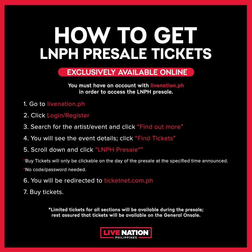 livenationph's tweet photo. MyDay, are you ready for the DAY6 3RD WORLD TOUR <FOREVER YOUNG> in MANILA LNPH Presale happening tomorrow? Check this out to know how to access! https://t.co/NY3d5h75ti