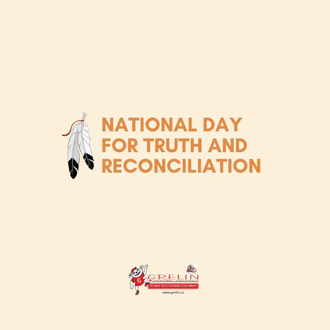 GrelinPromo's tweet photo. At Grelin Apparel Graphics, we are dedicated to supporting Indigenous voices and fostering a future built on respect and understanding. 🧡 

#TruthAndReconciliation
#EveryChildMatters
#Grelinapparelgraphics https://t.co/b6RwwxDojO