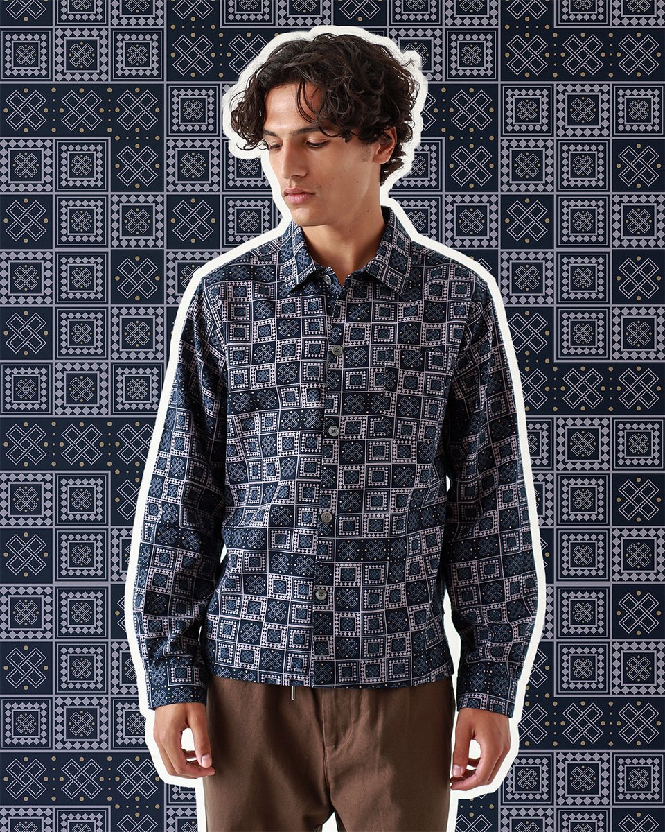far___afield's tweet image. The Busey Shirt in Heavyweight Brushed Twill, featuring motifs inspired by Icelandic mythology. 🇮🇸 #farafield

farafield.uk/collections/sh…