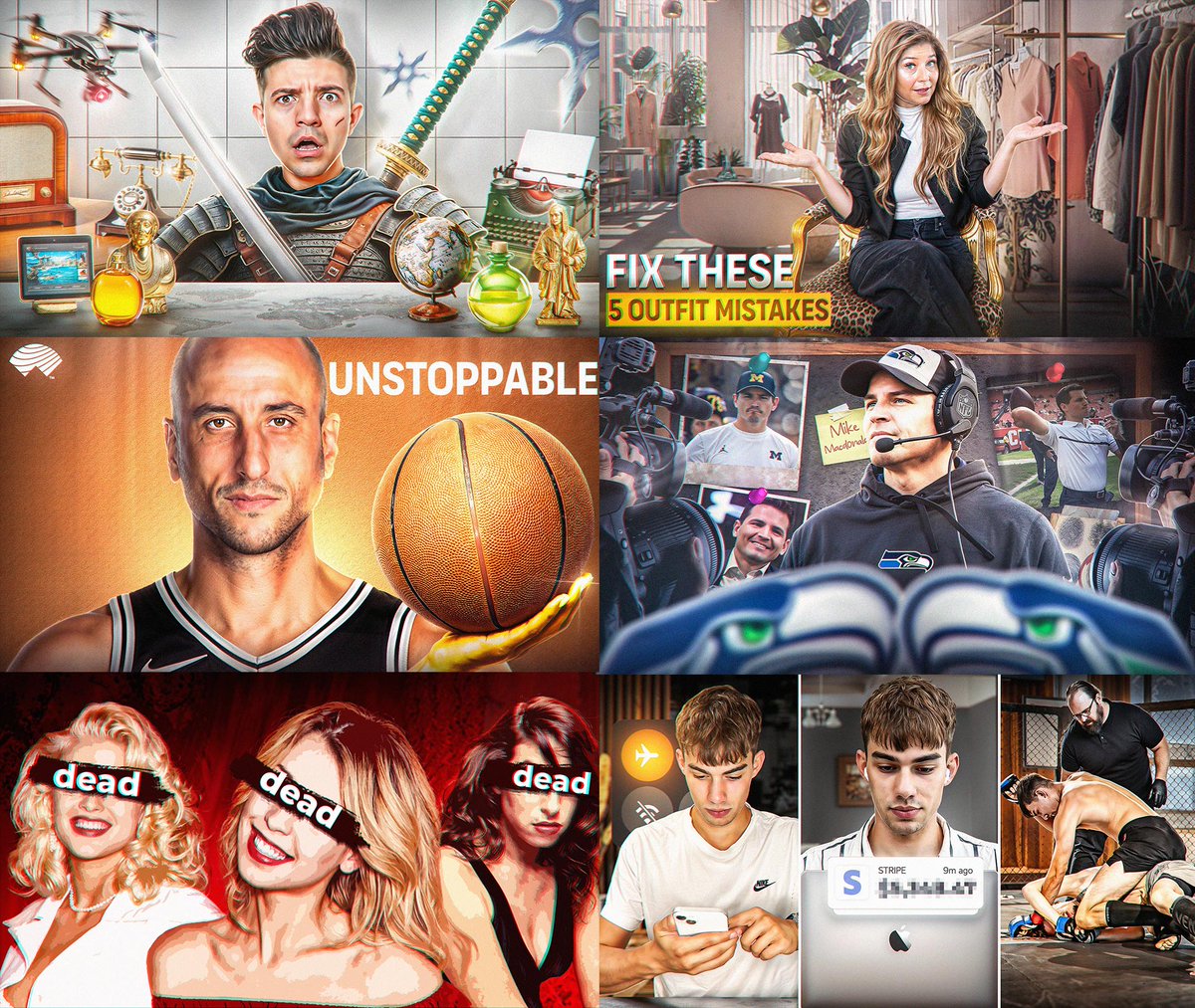 _Dem_s8's tweet photo. Some of my charming thumbnails in September ✨

Which one is your favorite?🙂 https://t.co/cxZKpJYVDe