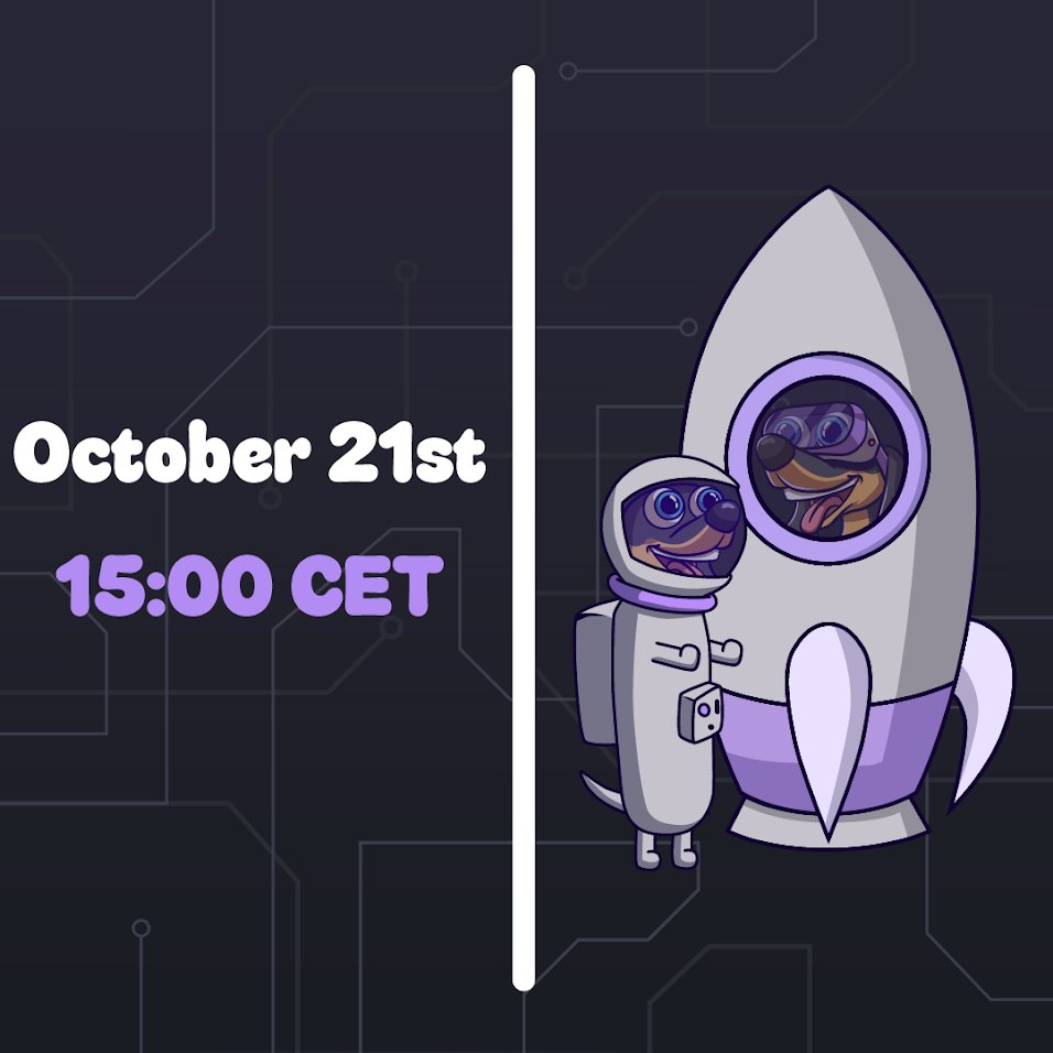 WienerDogAI's tweet image. The world will never be the same.

The WienerAI trading bot goes live October 21st, at 15:00 CET. 🤖

Hold onto your Wieners, we're in for a crazy ride. 🧑‍🚀