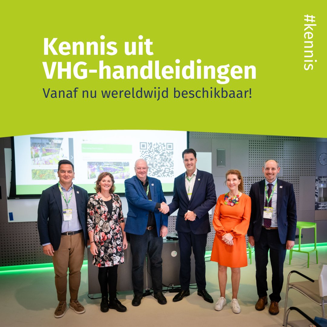 Met trots maken wij bekend dat onze toonaangevende handleiding 'De Levende Openbare Ruimte' beschikbaar komt voor professionals over de hele wereld. Dankzij een nauwe samenwerking met de International Association of Horticultural Producers (AIPH). Bekijk: vhg.org/ondernemer/nie…