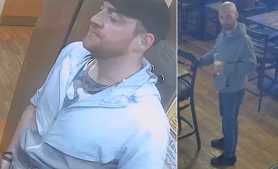 MerPolWirral's tweet photo. #CCTV | We believe these two men could assist enquiries after a man, 19, was punched &amp; kicked in #Liscard on Sat 14 Sep. He was left with lacerations to the head. Recognise them? DM @MerPolCC ref 24000791589 or call @CrimestoppersUK 0800555111. More here: https://t.co/0EZLbgWQmF https://t.co/cWipUVKvY5