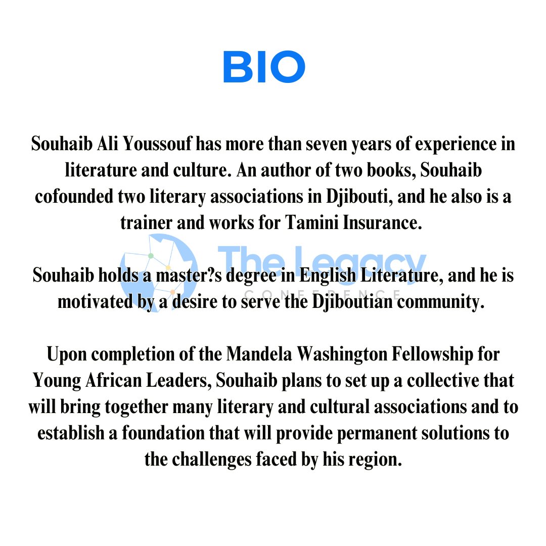 The Legacy Conference 🌍 tweet media