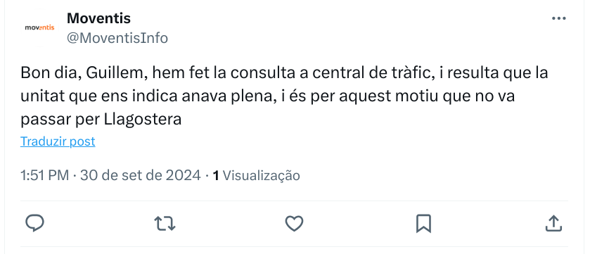 guillemalsina's tweet photo. A veure si Twitter fa la seva màgia: estic cercant gent que agafés la SARFA que va de Platja d'Aro a les 22:30, fins a Girona a les 23:30 el passat divendres dia 27. Vull saber si anava ple. #PlatjadAro #Girona #Sarfa #Bus #autobus https://t.co/KAgJGQlnlu