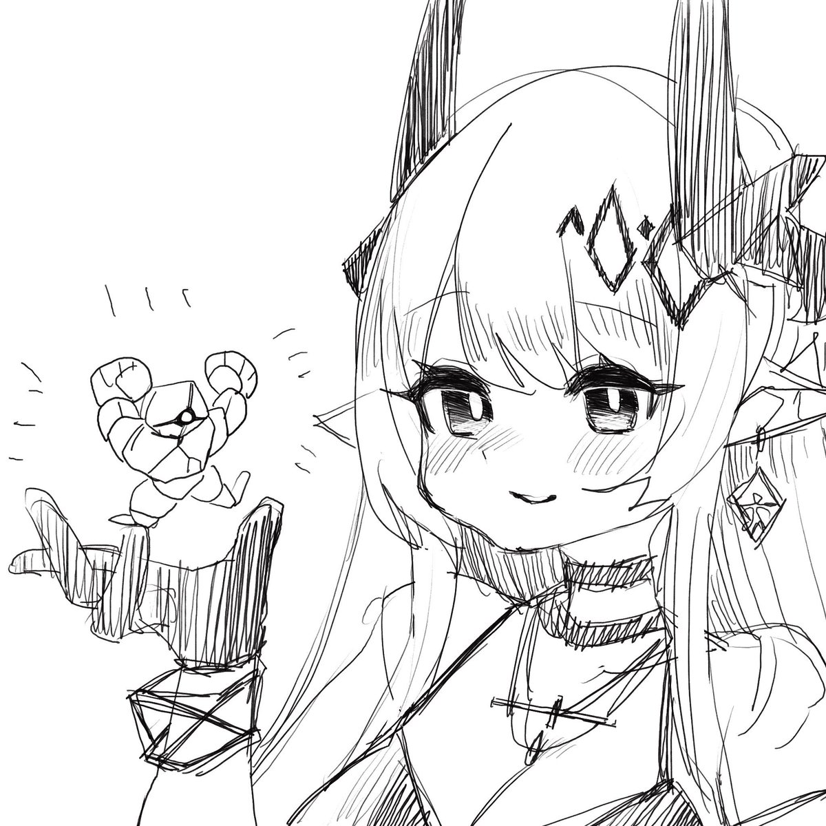 #今月描いた絵を晒そう 