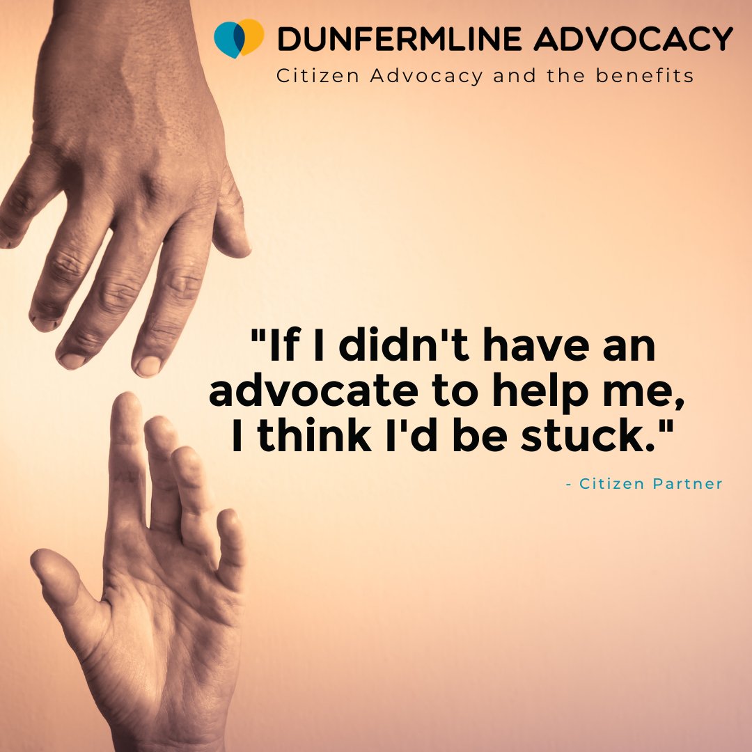 DA_WestFife's tweet image. Another day helping those with #ChronicIllness and #LearningDifficulties to have a voice in today&apos;s society 💙💛We match local people with local volunteers 
If you feel that #CitizenAdvocacy could help you, please telephone us on ☎️ 01383 624382 for an informal chat