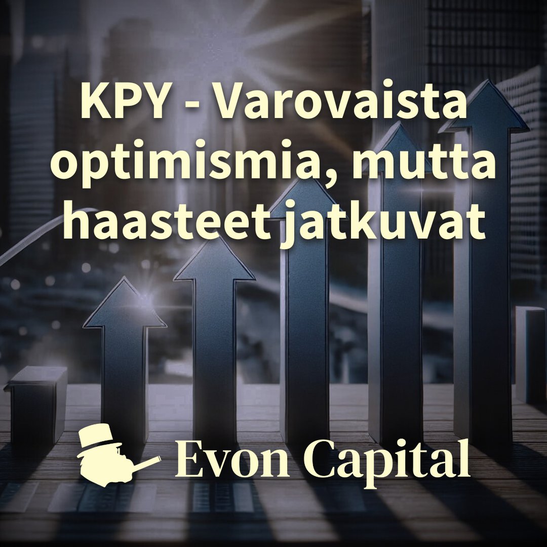 KPY:n haasteet jatkuvat, mutta näemme myös potentiaalisia mahdollisuuksia tulevaisuudesta. 🤔

Lue blogistamme analyysi tämän listaamattoman yhtiön vuoden 2024 menestyksestä.

👉 evon.fi/blog/KPY-haast…