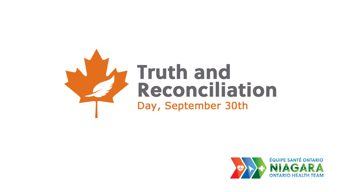 The National Day for Truth and Reconciliation (September 30) recognizes the shameful history, ongoing trauma, and legacy of colonization. 🧵 1/3