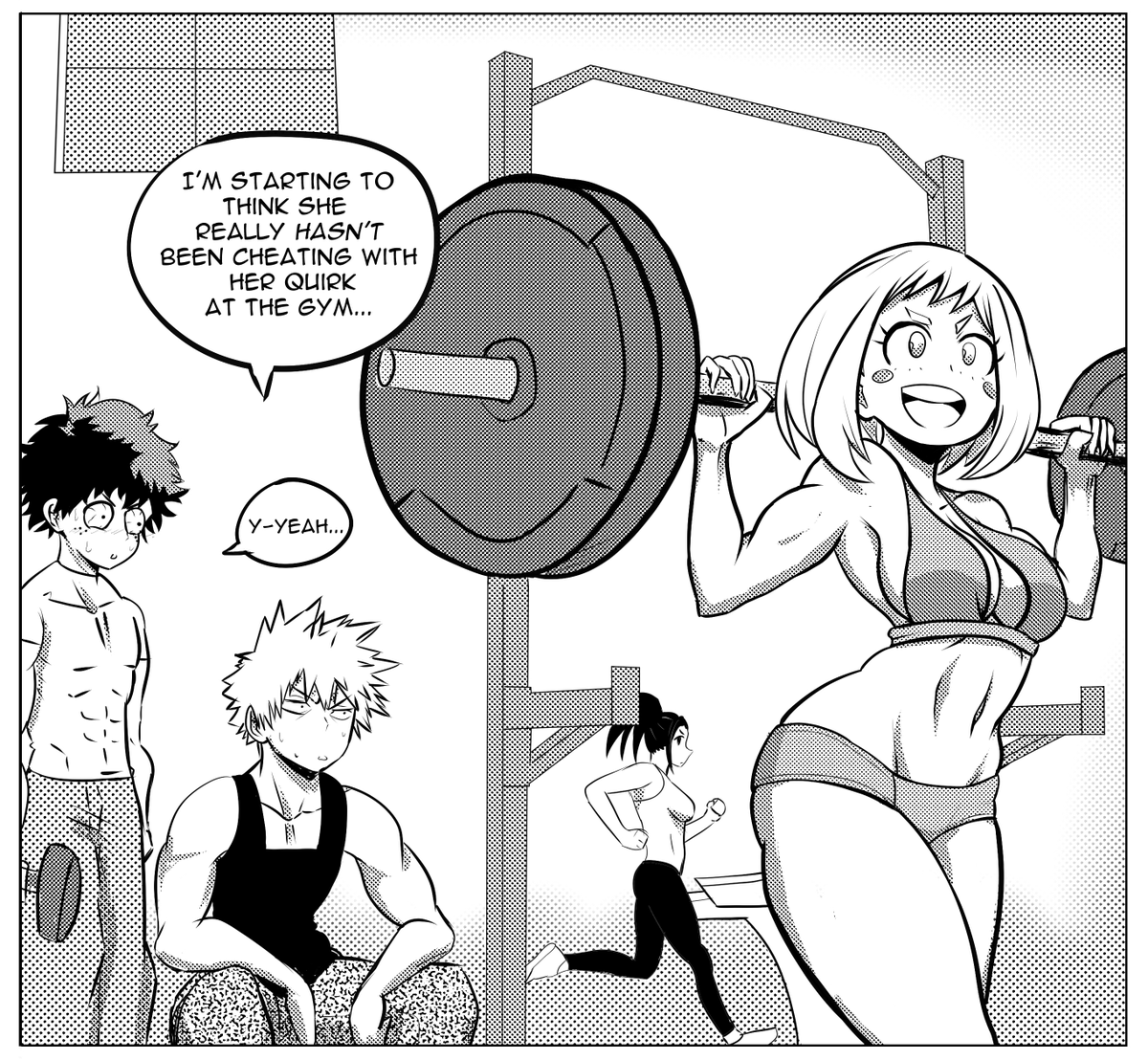 Uraraka gets SWOL