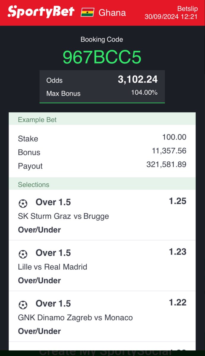 Game_Analyzer1's tweet photo. Another over 1.5 weekend banker here 🥂. 
My edit is 853 odds 🍺 https://t.co/Kw2A3B8NiT
