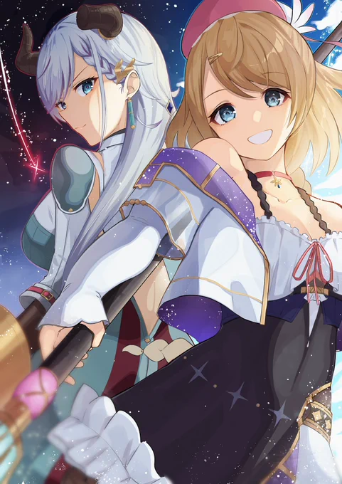 ペンネーム:BAO 作品タイトル:合縁奇縁!  #アトリ絵  #レスレリ