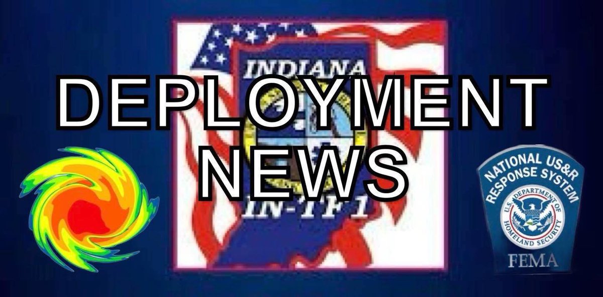 Indiana Task Force 1 has received orders to deploy north into western North Carolina in response to the evolving situation caused by Hurricane / Tropical Storm #Helene. The region has experienced significant impacts from the storm, including heavy rainfall, flooding, and wind