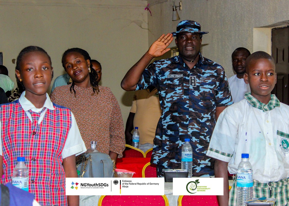 EcoSusNet1's tweet photo. We’re excited to have hosted a robust community dialogue workshop in Akwanga, Nasarawa State, on Sept 28, 2024, under the 'Empowering Youth Civil Society to Build Stronger Communities' project, supported by the Nigerian Youth SDGs Network and the German Missions in Nigeria🌍

1/2 https://t.co/ar5RnYmdG2