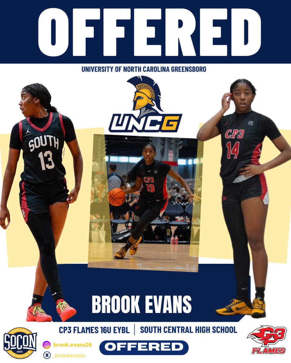 Brooklynne “Brook” Evans (@_brookevans) on Twitter photo After an amazing unofficial visit, I’m blessed and thankful to receive an offer from <a href="/uncgwbb/">UNCG WBB</a>. Thank you <a href="/CoachTPatt/">Trina Patterson</a>, <a href="/Abbyvampatella/">Abby Vampatella</a> and the rest of the coaching staff for an amazing and special visit!! Me and my family truly enjoyed!! #godsplan #CP3 #southcentral After an amazing unofficial visit, I’m blessed and thankful to receive an offer from <a href="/uncgwbb/">UNCG WBB</a>. Thank you <a href="/CoachTPatt/">Trina Patterson</a>, <a href="/Abbyvampatella/">Abby Vampatella</a> and the rest of the coaching staff for an amazing and special visit!! Me and my family truly enjoyed!! #godsplan #CP3 #southcentral