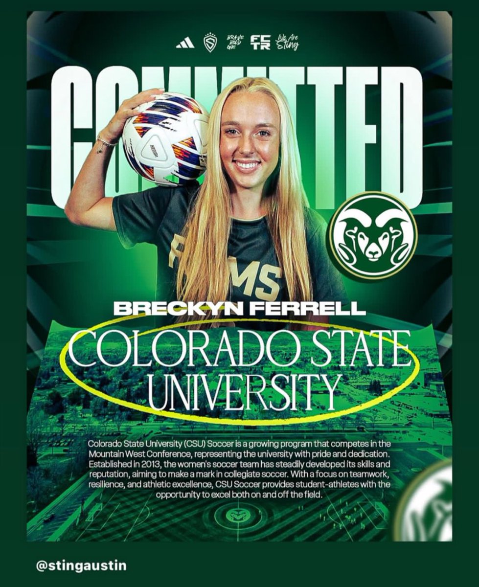 SO EXCITED 🐏!!!
<a href="/CSUFutbol/">Colorado State Soccer</a> 
<a href="/KeeleyHagen/">Keeley Dowling Hagen</a>