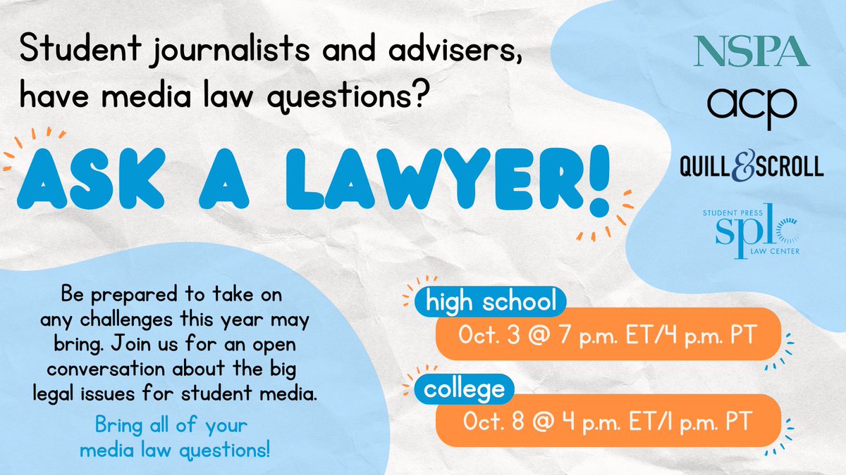 Student Press Law Center tweet media