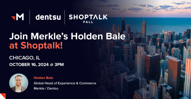 OMcCorry's tweet photo. At #ShoptalkFall, @dentsu and @Merkle's @holden_bale will unveil exclusive data and insights on the future of retail and “unified commerce,” including growth forecasts and consumer shopping behavior. Check out the full agenda here: https://t.co/RkrK8jWjve https://t.co/54W5AzQ9oX