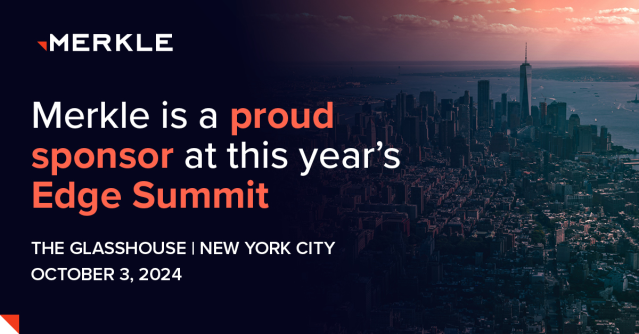 OMcCorry's tweet photo. What does the future hold for #AI and commerce? Find out at @bloomreach_tm's #EdgeSummit2024 in NYC on Oct. 3. As a proud sponsor of the event, @Merkle is excited to highlight the latest innovations in #AI and #ecommerce: https://t.co/NbvuvipOq8 https://t.co/BGyCRgblU9