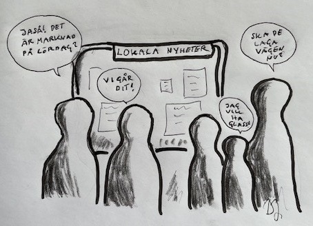 En gnagande känsla om  att det är dags för det lokalas revansch har slagit rot. Längtan efter ett lokalt torg blir allt större. Bloggade  lite om dessa vaga funderingar.

bengtjohansson.blogspot.com/2024/09/pendel…