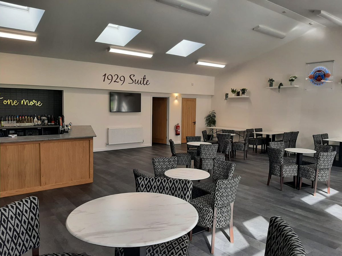 TuffleyRoversFC's tweet photo. Over the weekend we opened our new extension on Tuffley Lane.

With a capacity for up to 80 guests, we are now able to take bookings. If any business, charities, community groups or individuals would like to discuss using the facilities, please email > gm@tuffleyroversfc.co.uk https://t.co/YfAp8gEogz