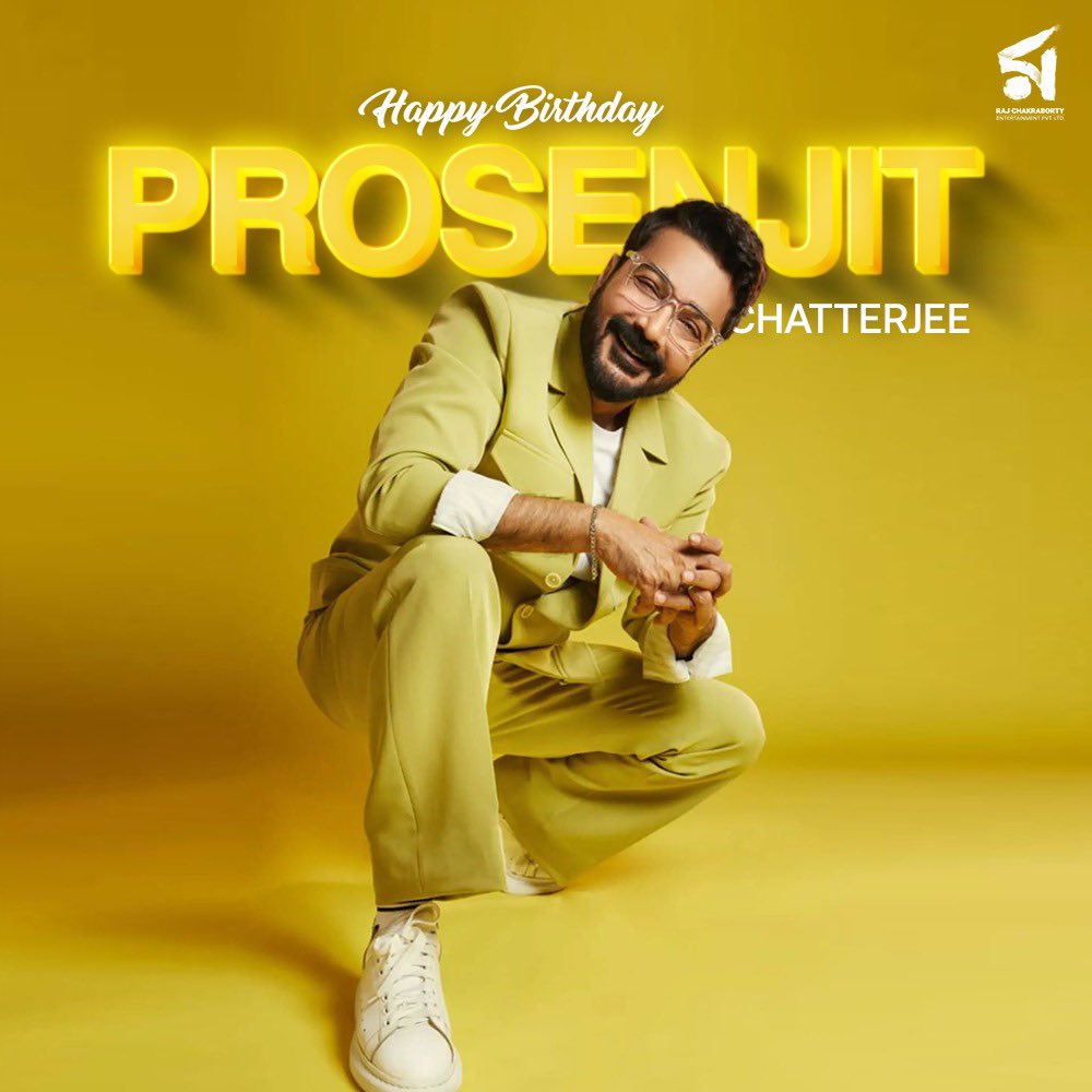 RAJ CHAKRABORTY ENTERTAINMENT (@rcepvt) on Twitter photo Here's wishing more power to the Superstar of Tollywood, the one & only <a href="/prosenjitbumba/">Prosenjit Chatterjee</a> on his birthday.
#HappyBirthdayProsenjitchatterjee Here's wishing more power to the Superstar of Tollywood, the one & only <a href="/prosenjitbumba/">Prosenjit Chatterjee</a> on his birthday.
#HappyBirthdayProsenjitchatterjee
