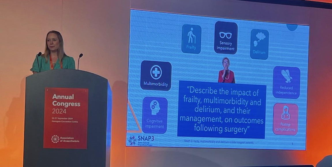 Iain Moppett (@iainmoppett) on Twitter photo SNAP3: Frailty, multimorbidity and delirium in the older surgical patient. Preliminary results presented by <a href="/cswarbrick1/">Claire Swarbrick</a> at <a href="/Assoc_Anaes/">Association of Anaesthetists</a> Annual Congress #AC2024 <a href="/SNAPs_News/">SNAPs News</a> <a href="/RCoA_CRI/">RCoA Centre for Research & Improvement</a> <a href="/RCoANews/">Royal College of Anaesthetists</a> <a href="/MedicineUoN/">Uni of Nottingham School of Medicine #WeAreUoN</a> <a href="/GeriSoc/">British Geriatrics Society</a> <a href="/RCSnews/">The Royal College of Surgeons of England</a> <a href="/RCSEd/">The Royal College of Surgeons of Edinburgh</a> š§µ1/ SNAP3: Frailty, multimorbidity and delirium in the older surgical patient. Preliminary results presented by <a href="/cswarbrick1/">Claire Swarbrick</a> at <a href="/Assoc_Anaes/">Association of Anaesthetists</a> Annual Congress #AC2024 <a href="/SNAPs_News/">SNAPs News</a> <a href="/RCoA_CRI/">RCoA Centre for Research & Improvement</a> <a href="/RCoANews/">Royal College of Anaesthetists</a> <a href="/MedicineUoN/">Uni of Nottingham School of Medicine #WeAreUoN</a> <a href="/GeriSoc/">British Geriatrics Society</a> <a href="/RCSnews/">The Royal College of Surgeons of England</a> <a href="/RCSEd/">The Royal College of Surgeons of Edinburgh</a> š§µ1/