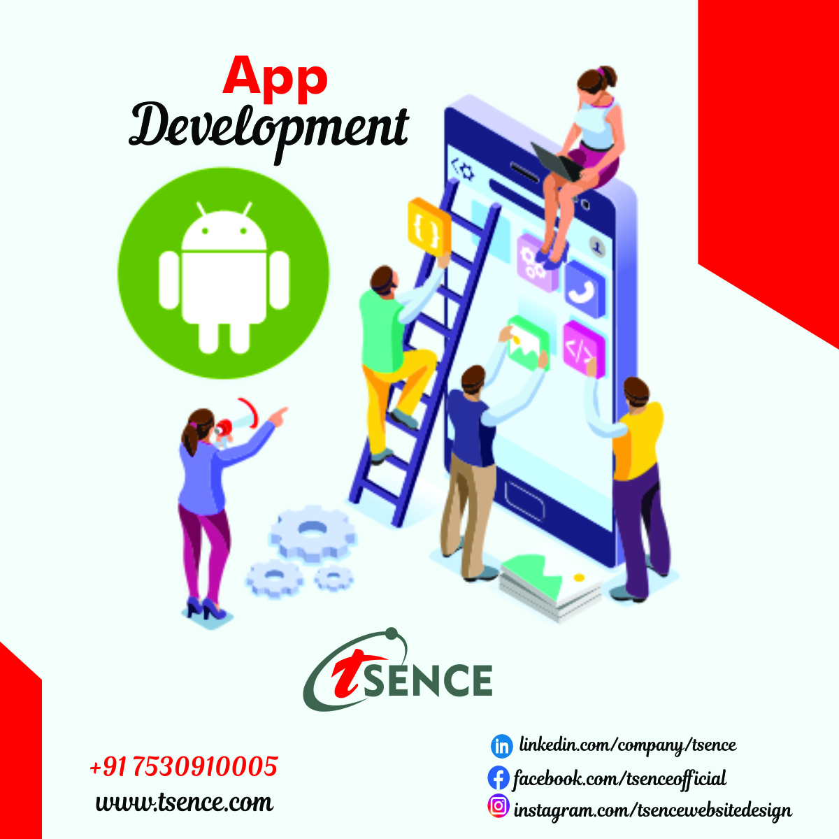 tsenceweb's tweet image. Looking for a top-notch #app_development team to turn your vision into reality? #Tsence is here to help! As a premier #app_development_companyin_Noida, we specialize in creating dynamic, user-friendly, and innovative mobile applications tailored to your business needs.