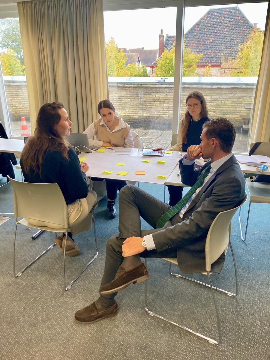 EUDiploAcademy's tweet photo. Taking a Forward Look to 2025 by getting a practical introduction to Strategic Foresight

Thank you to Mr. Finamore, Mr. de Marcilly and Ms Erll for the guidance during this workshop!

#EUDiplomacy https://t.co/PktaeVolYf