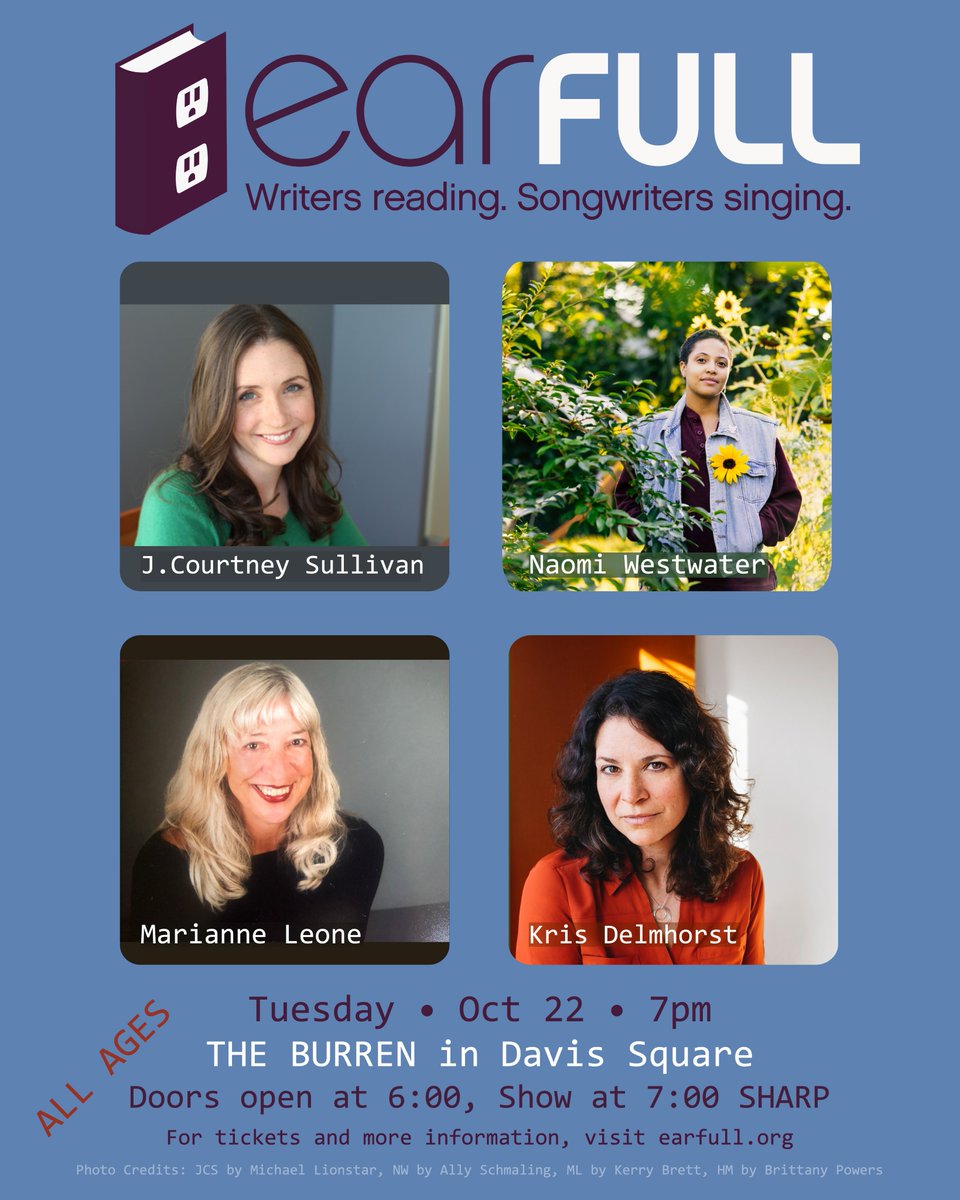 Join us Oct 22! They're all good. But this one is good. earfull.org/oct-22-2024-at…