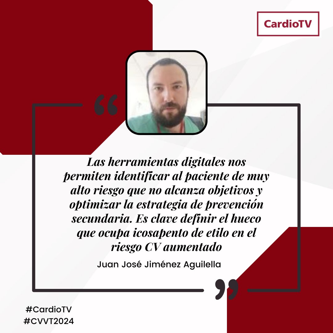 🆙El doctor <a href="/JuanjoJiAg/">Juan José</a> presenta en este #CardioTV su experiencia para optimizar el proceso asistencial del paciente con síndrome coronario agudo reciente.

❓Aún estás a tiempo de resolver tus dudas consultando a los ponentes del tercer #CVVT2024 en secardiologia.es/multimedia/dir…