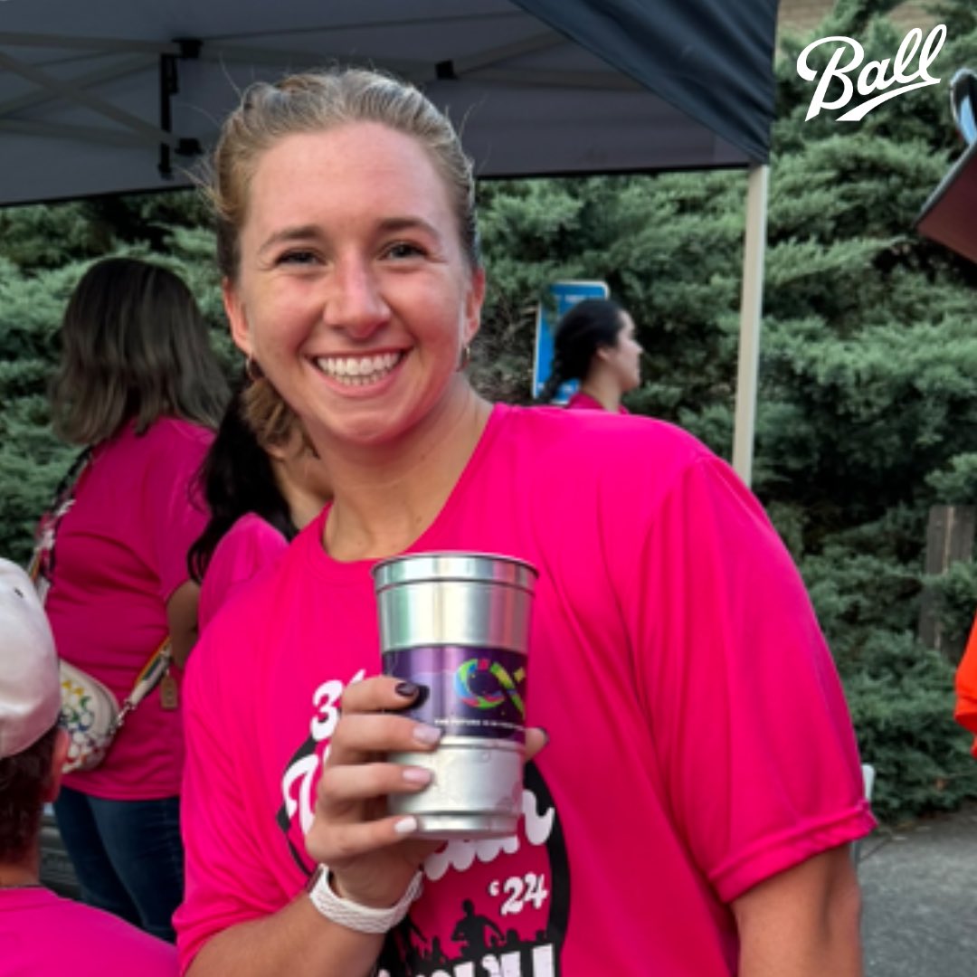 BallAluminumCup's tweet image. What’s better than running a 5k for a cause? Enjoying a refreshing drink after in one of our recyclable Ball Aluminum Cups®! 🍻

Contact us to order customizable Ball Aluminum Cups®: CupSales@Ball.com — or order a bulk pack on Amazon! amzn.to/3XZMlNN  
#SustainableActions