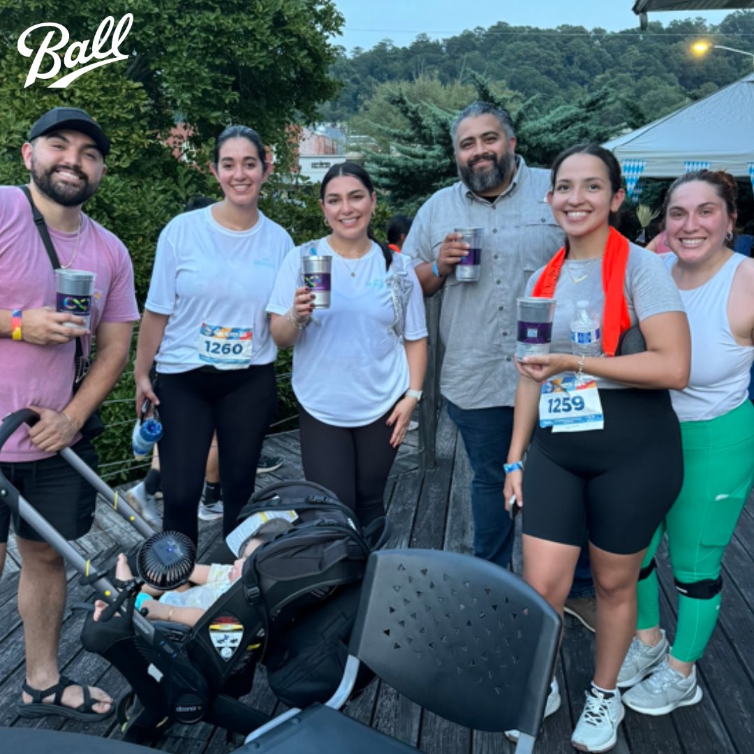BallAluminumCup's tweet image. What’s better than running a 5k for a cause? Enjoying a refreshing drink after in one of our recyclable Ball Aluminum Cups®! 🍻

Contact us to order customizable Ball Aluminum Cups®: CupSales@Ball.com — or order a bulk pack on Amazon! amzn.to/3XZMlNN  
#SustainableActions