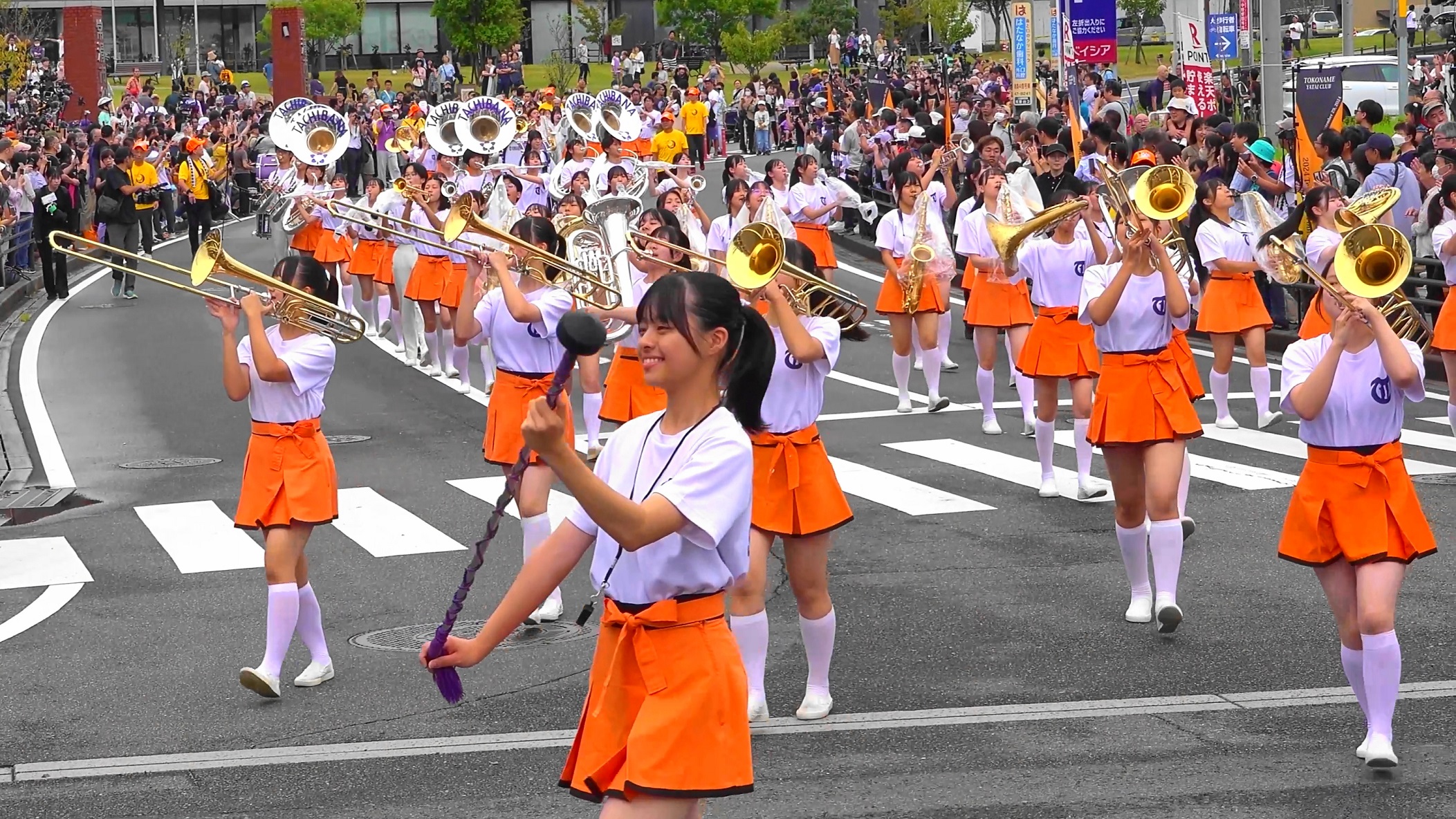 京都橘高校吹奏楽部ユニフォームバッヂ かわいらしく 京都橘高校吹奏楽部ユニフォームバッヂ かわいらしく