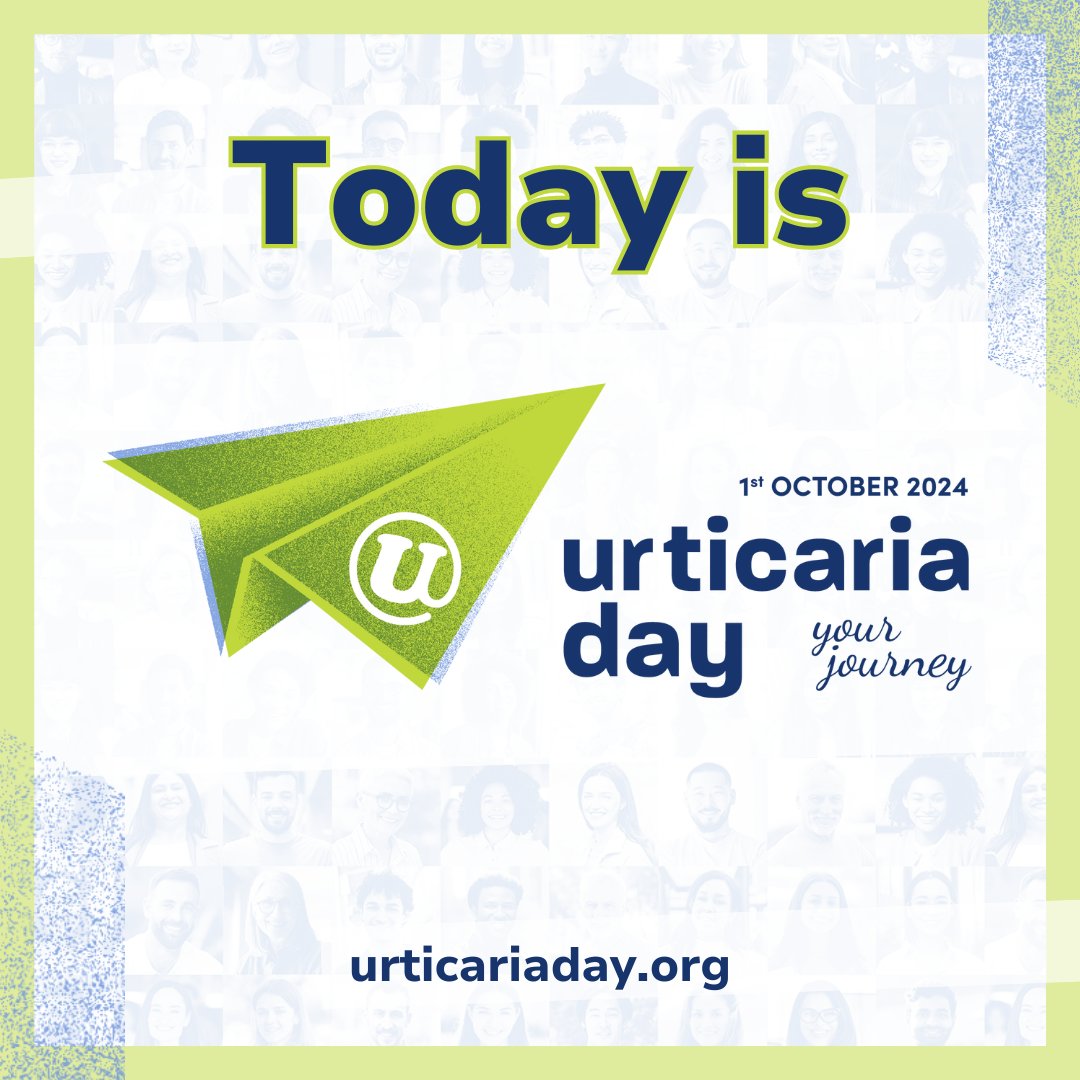 It's #UrticariaDay2024 and the theme is Your Journey!

Each experience with #Urticaria is unique. Whether patient, caregiver, healthcare professional, or advocate, your journey inspires.

Join us in spreading awareness and support: urticariaday.org

 #UDAY2024