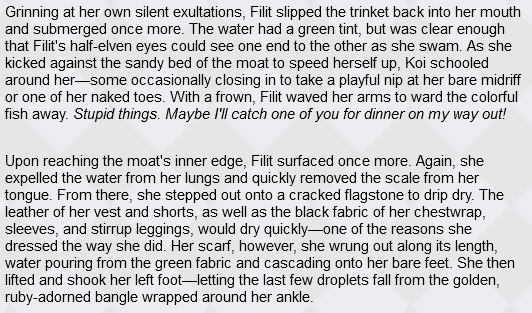 CuddlesStories's tweet photo. NEW STORY: "Filit and the Druid's Staff"
CW: Loli, shrinking, vore

Filit's fifth final adventure! Featuring a fish! 🐟
https://t.co/Uj3xfplGFM https://t.co/PzAAkViu2O
