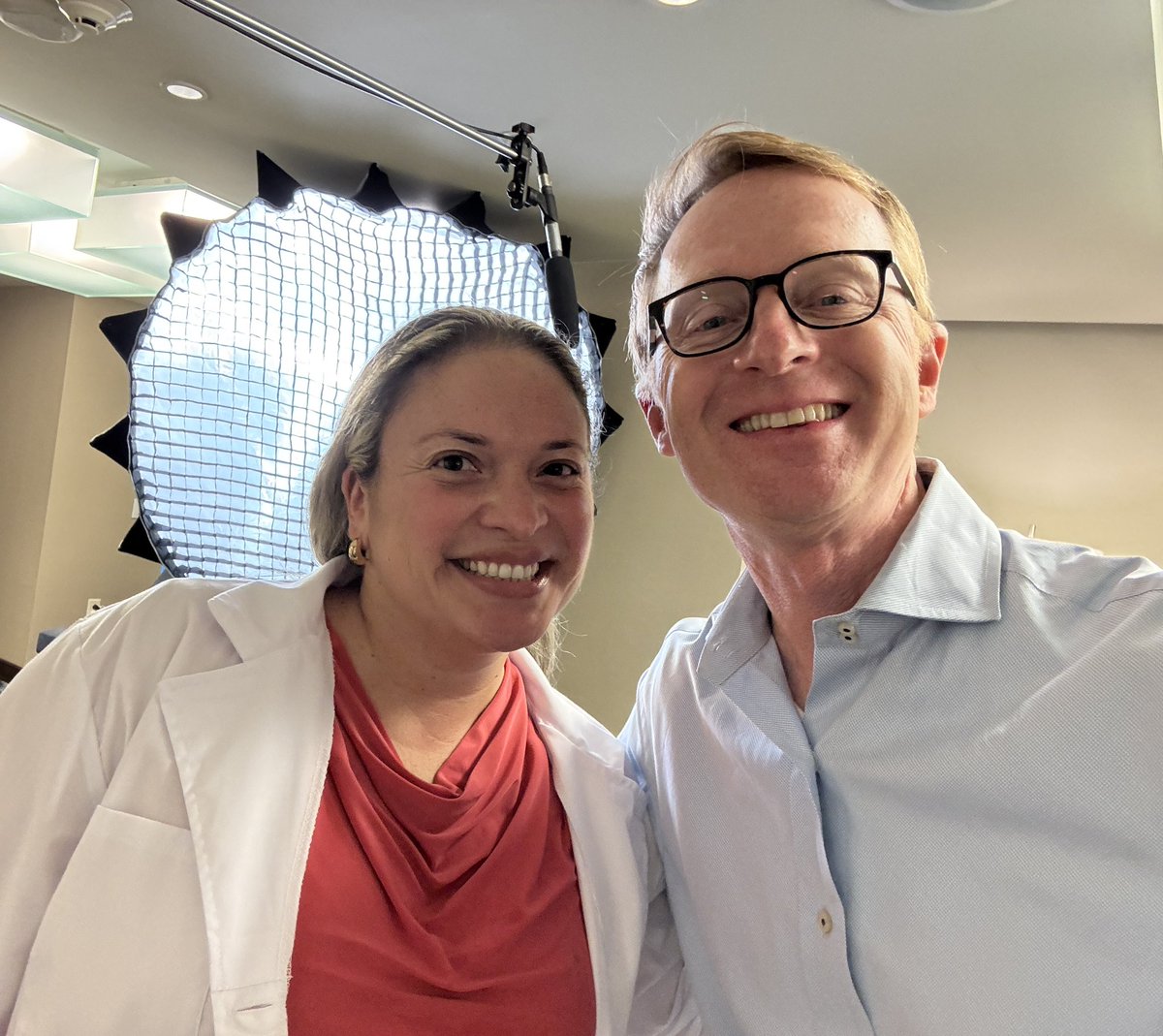 Who’s 🎥 ready? 
Ivy’s 🎥 ready!!
Thank you <a href="/IvyRadOncMD/">Idalid "Ivy" Franco MD MPH</a> for helping educate the public about Radiation Therapy!  ❤️❤️