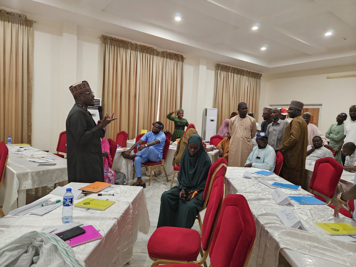 CARE_Nigeria's tweet photo. CARE Nigeria and partners under the BHA-funded emergency response project, organized an intensive Social Analysis and Action (SAA) Training focusing on addressing harmful social norms that contribute to Gender-Based Violence in vulnerable communities. #SSA #BHAProject @USAID https://t.co/1fMgQkE8hJ