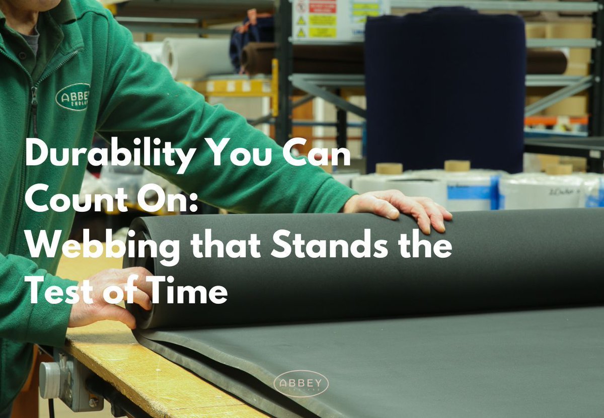 When it comes to webbing, quality matters. 
Whether you're designing outdoor gear, fashion accessories, or industrial equipment, our premium webbing is engineered to last. 
We have great stock levels of our webbing's and textiles currently , take a look on our website now!