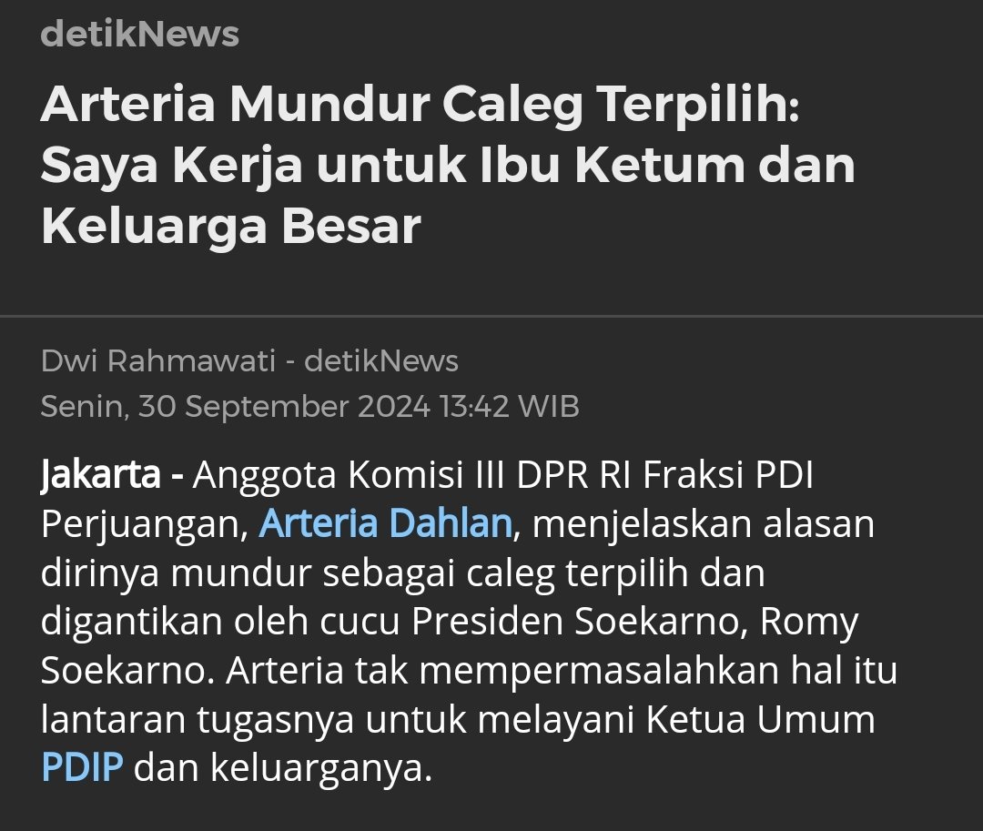 Yg katanya partai demokrasi, yg katanya anti politik dinasti