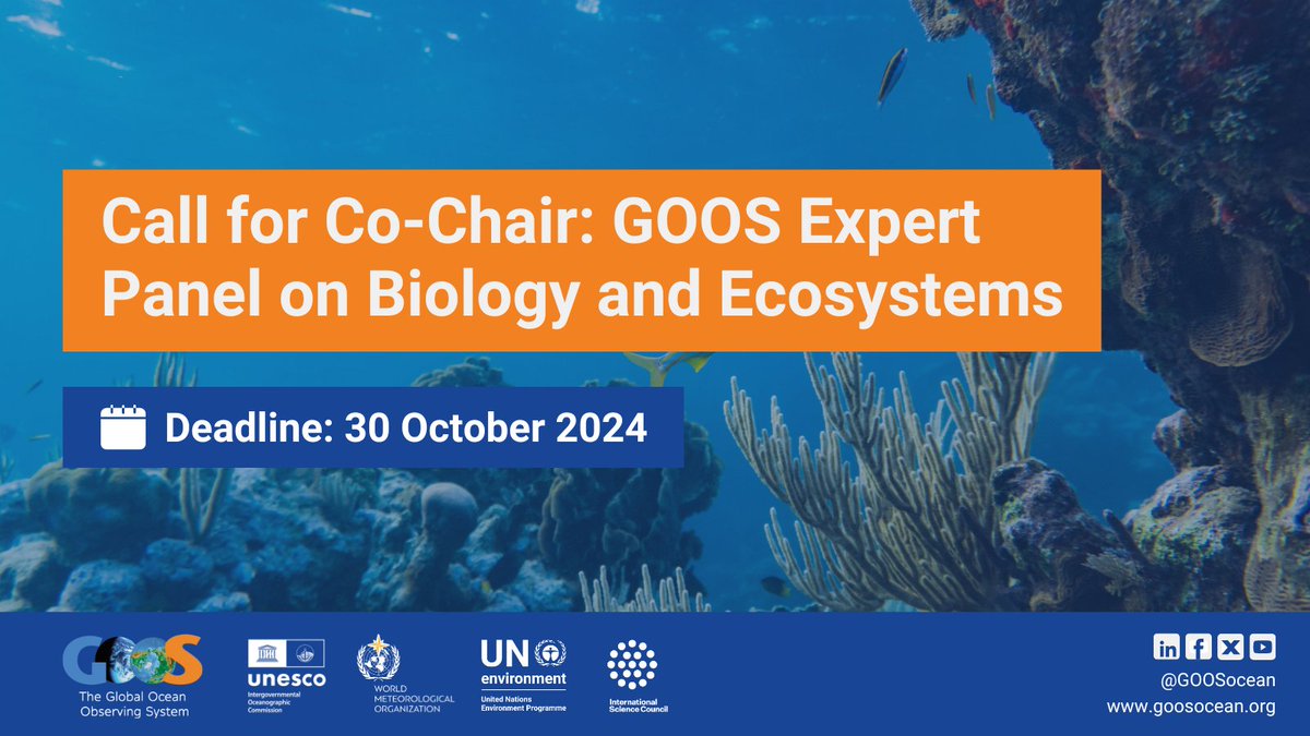 The Global Ocean Observing System (GOOS) tweet media